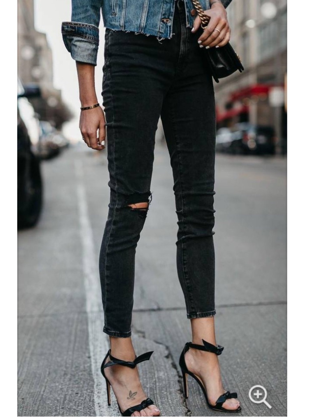 Paige denim Verdugo Jeans Deconstructed Ultra Skinny Stretch Ankle Jeans